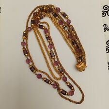 Ancien Collier Vintage 6 rangs