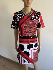 Robe imprimée à manches