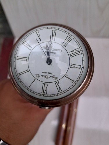 Horloge laiton massif sur - massif,