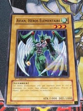 CARTE Yu Gi Oh AVIAN, HEROS ELEMENTAIRE DP1-FR001 1A17 GOOD