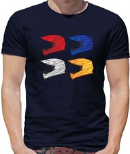 De Course Casques - T-Shirt - Vélo Moto Éventail Amour Vitesse Casque Vélos