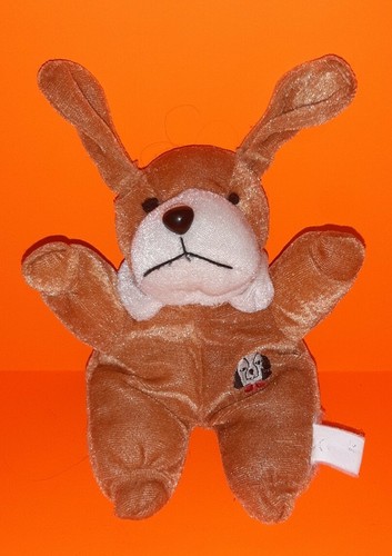 Chien ours peluche pantin - chien,