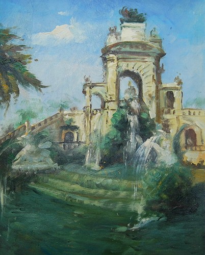 Tableau peinture huile sur - huile,