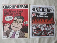 CHARLIE HEBDO N° 865 + SINE HEBO N° 19 - 14/01/2009