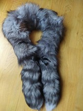 Boa Écharpe Fourrure Renard neuf gris