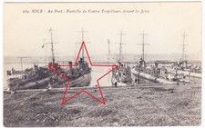 NICE. Au Port. FLOTTILLE de