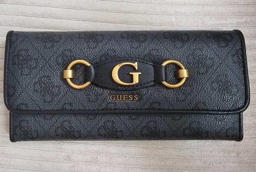 Portefeuille guess gris - guess, gris/noir