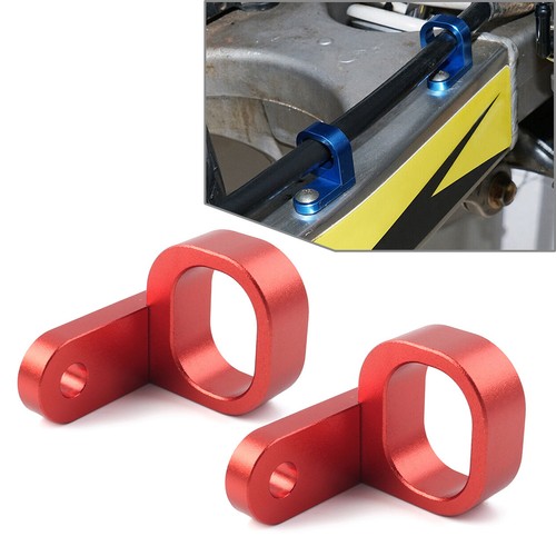 Pair rear brake line hose - 1,
