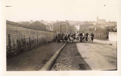 Ancienne photographie groupe - photographie, a