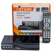 Ostark AS2X Récepteur Satellite numérique 10 Bits FTA DVB S2 S S2X DVBS2 HDMI 
