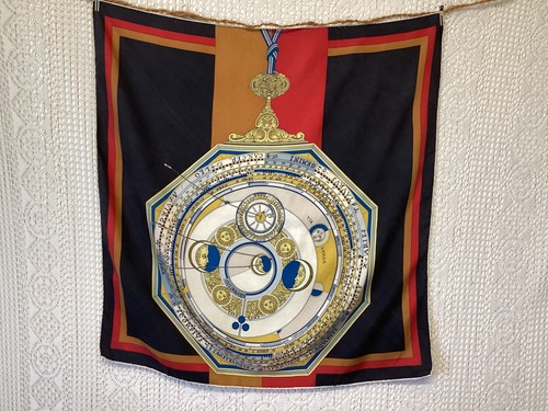 Gucci foulard soie - soie, vintage