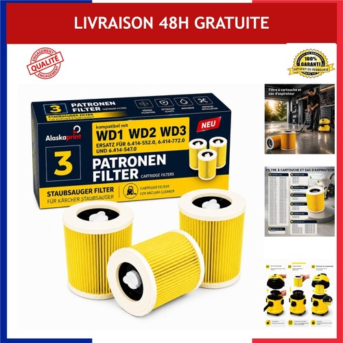 Filtres cartouche aspirateur - 3,