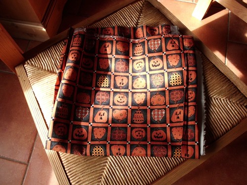 Coupon tissu halloween - tissu,