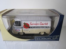 1/43 ELIGOR FOURGON SERVICE COURSES ESSO CYCLES PEUGEOT J7 ATELIER AVEC ETABLI