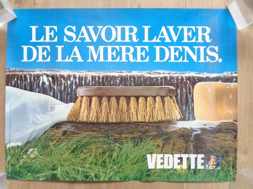 Affiche publicitaire ancienne - affiche,