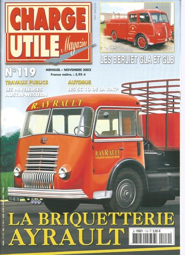 Charge utile 119 berliet - charge, n°119