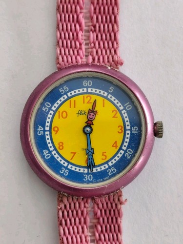 Montre vintage rose 1987 - montre,