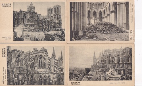 Lot postcards war 14 - lot,