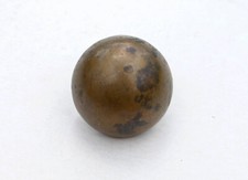 BOUTON UNIFORME ANCIEN MILITAIRE – ANGLAIS, ALLEMAND, BELGE ? DEMI BOULE  D:19mm