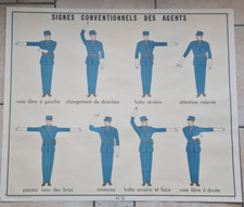 ANCIENNE CARTE ECOLE ROSSIGNOL N°17 ET N°18 RECTO VERSO SIGNALISATION ROUTIERE