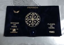 Magnifique monnaie franc 1980 - neuve sous blister MDP - FDC - BU - Coffret