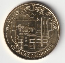 A- 2025 TOKEN MEDAILLE MONNAIE DE PARIS -- 77 N°59 TOWER OF TERROR