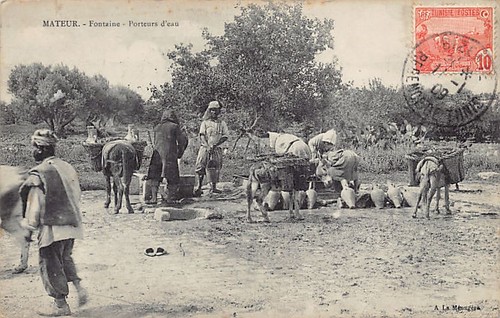 Tunisie mateur fontaine - tunisie,