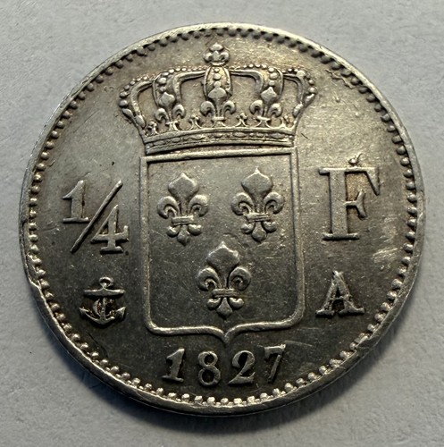 Franc argent - 1/4,