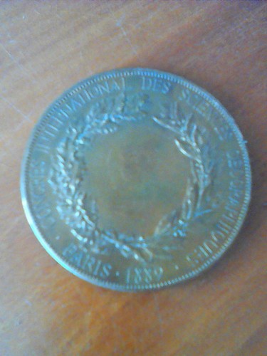 Médaille bronze sciences - médaille,