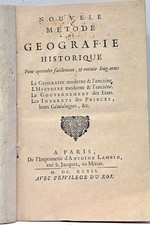 LIVRE ANCIEN DANGEAU NOUVELLE
