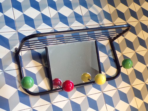 Vintage portemanteau patère - portemanteau-4,