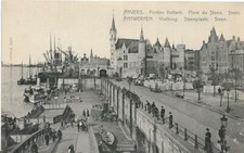 BELGIQUE - ANVERS - ponton
