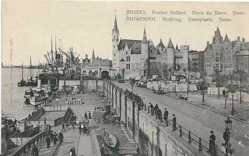 Belgique anvers ponton - belgique,