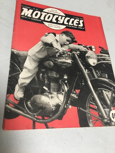 Revue motocycles 49 - motocycles, 1951