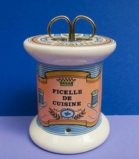 PORTE FICELLE DEVIDOIR MURAL DE CUISINE FAIENCE ESTELLO FIGUERES PROVENCE