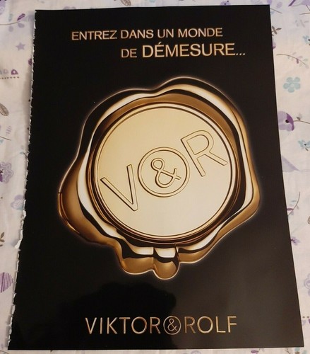 Publicité papier parfum - publicité,