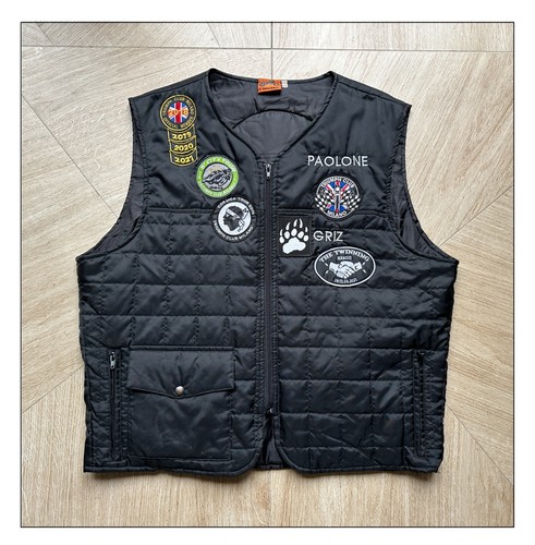 Gilet biker moto triumph - gilet,