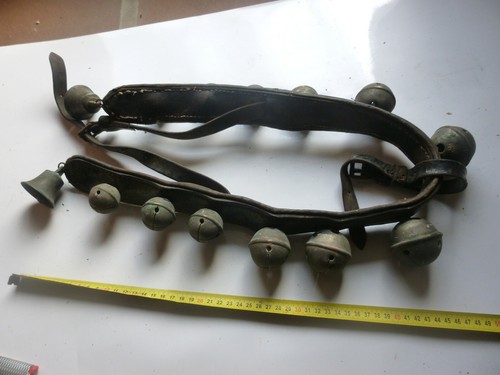Ancien collier cuir - ancien, à