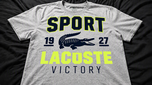 Shirt lacoste - t-shirt, (hors