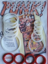 FLIPPER GOTTLIEB -PUNK-KIT ELASTIQUE SILLICONE TRANSPARENT-PINBALL RUBBER