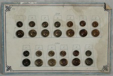Carte bouton ancien - de, 26