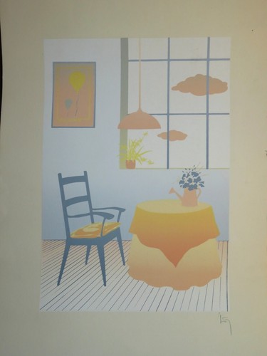 Ecole americaine signee - ecole, xx