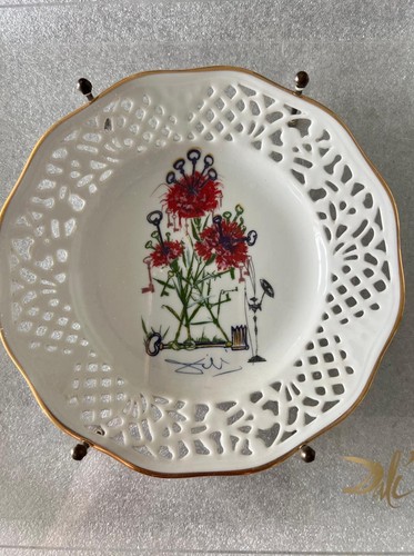 Assiette fleur bleue - l’assiette, dali