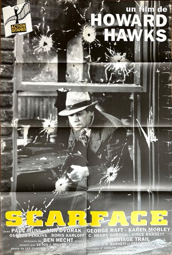 Affiche cinéma scarface - affiche,