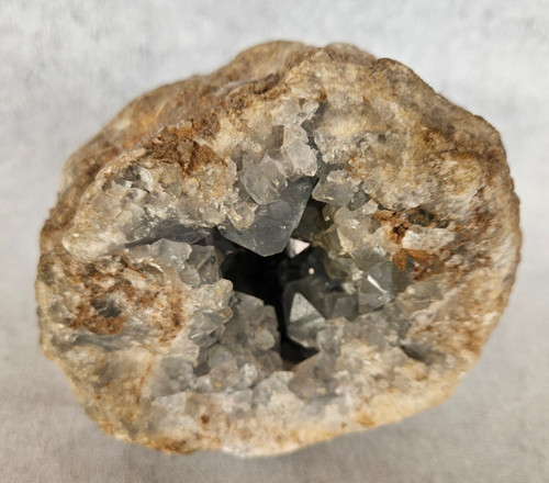 Geode quartz hauteur 14 cm - quartz,