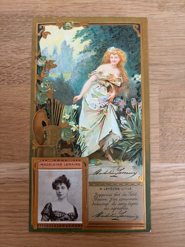 Chromo 1900 lefèvre utile - lu,
