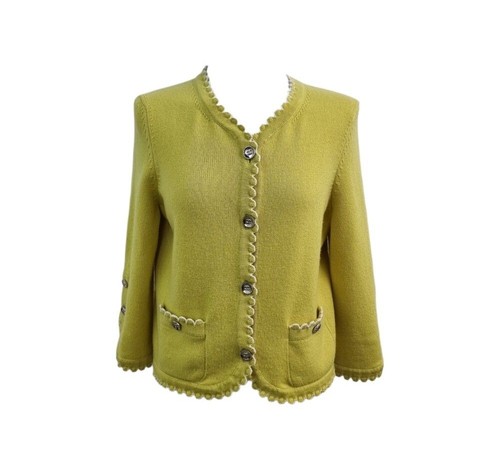 Chanel gilet cachemire avec - chanel,