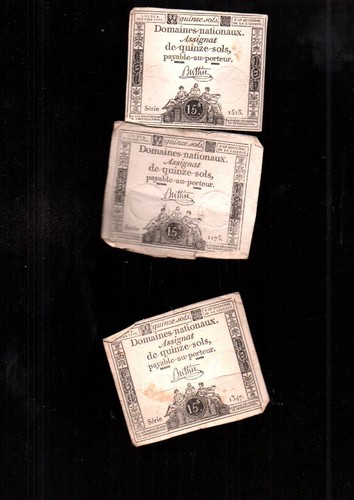 Billet monnaie ancien lot - lot, 3
