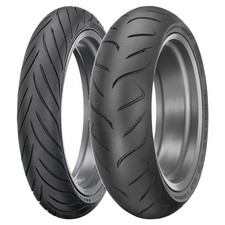 SET DE PNEUS DUNLOP 120/70-17