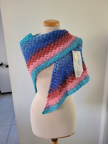Chale crochet - au,